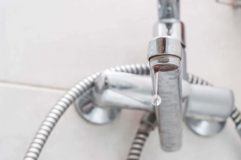 Leaking tap in shower