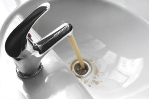 Discolored faucet water means it's time to update plumbing